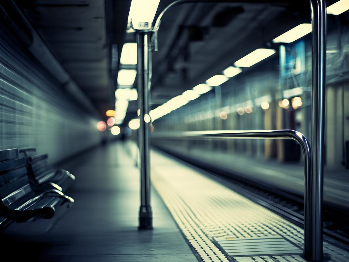 地铁站月台，城市旋律的静谧篇章？