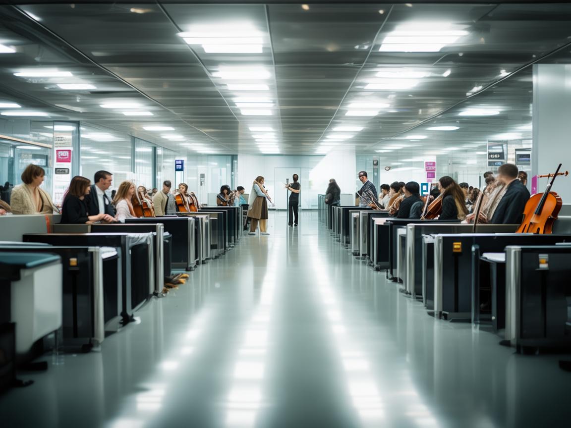 在安检区奏响的旋律，如何平衡安全与艺术？