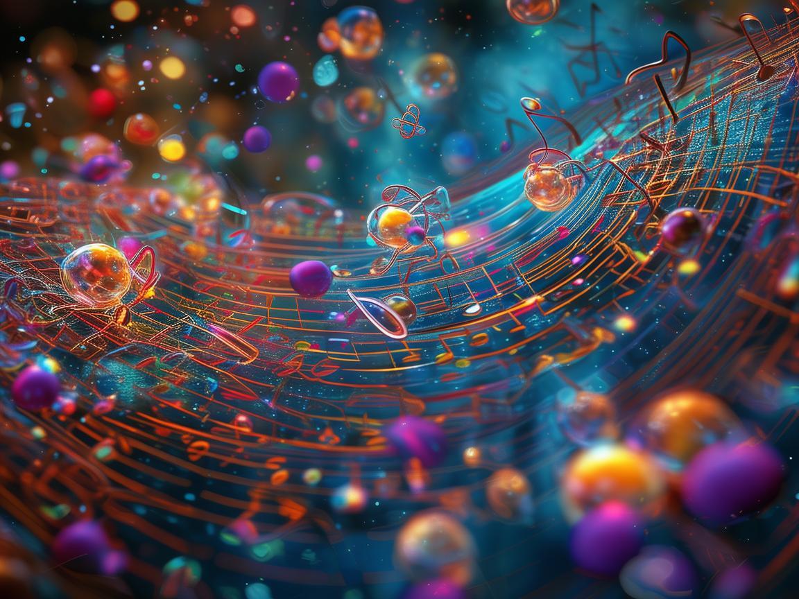 分子物理学的音乐奥秘，音符与原子间的微妙平衡