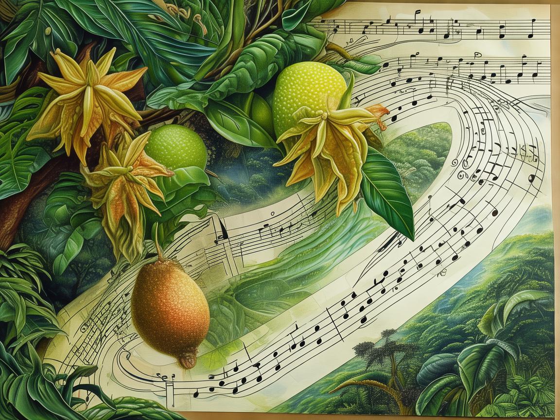 百香果的旋律，如何将自然之味融入音乐创作？