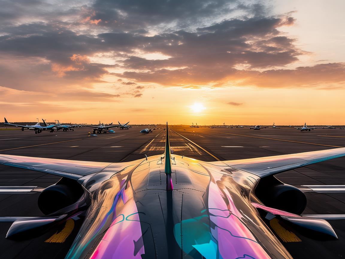 飞机停机坪，奏响航空的乐章