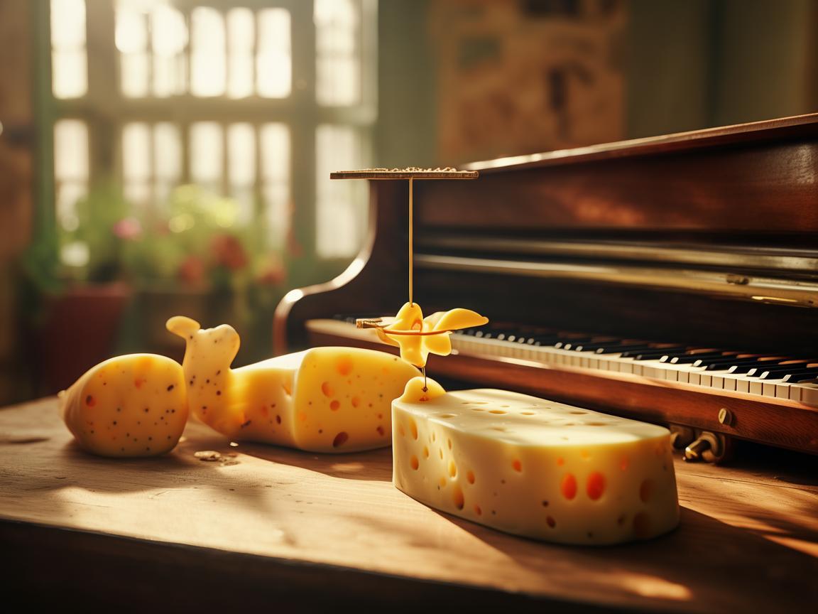 芝士的旋律，音乐创作中的灵感与融合