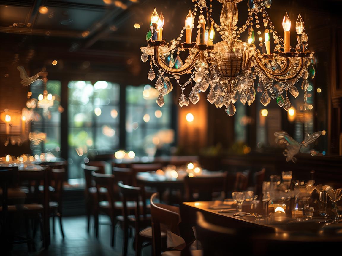 餐厅吊灯，空间中的音乐精灵