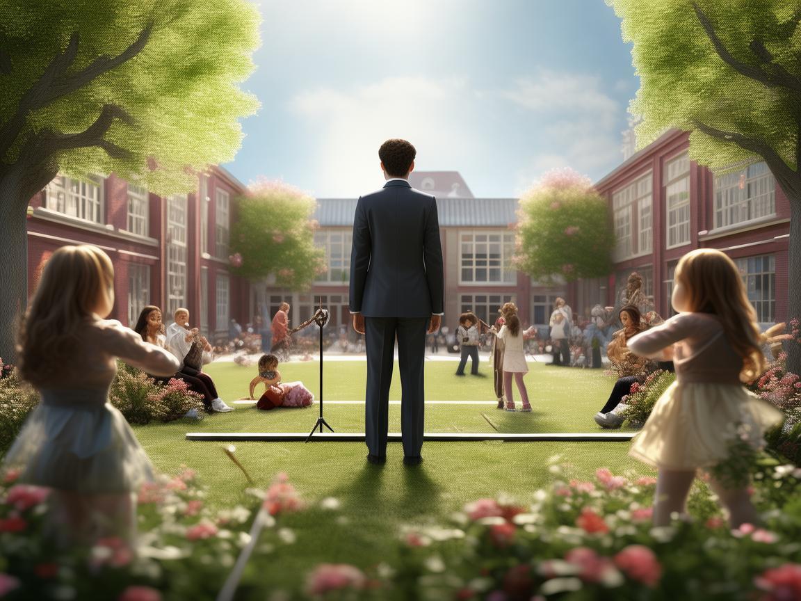 校长，校园乐章中的指挥家