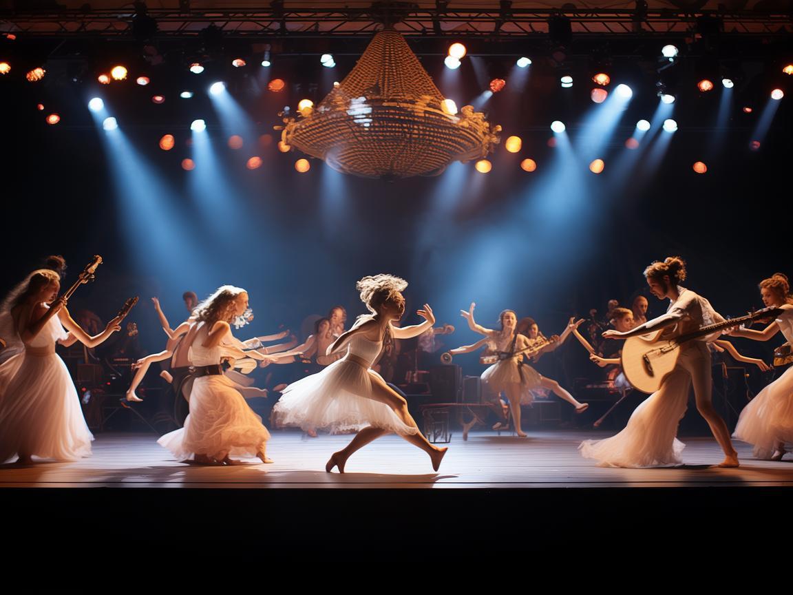 模特与音乐，舞台上的别样协奏