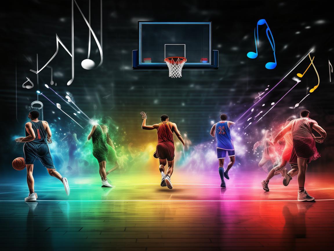 在篮球场上的旋律，如何用音乐激发运动员的潜能？