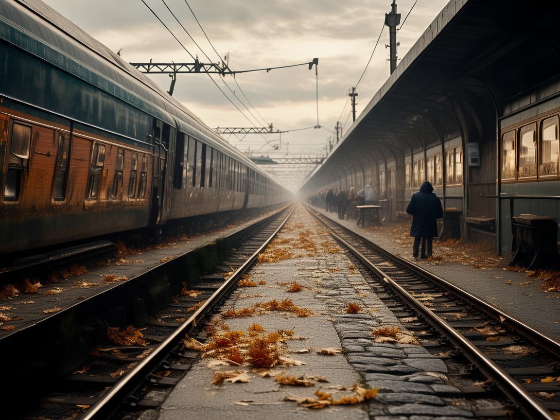 火车站站台,旋律与离别的交响曲 火车站站台,旋律与离别的交响曲