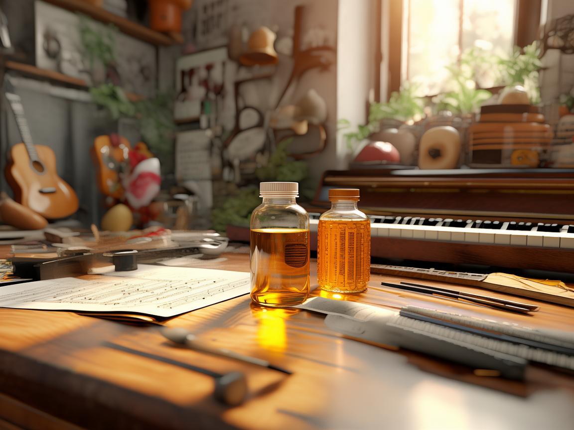 鱼油与音乐创作，灵感与健康的奇妙交响