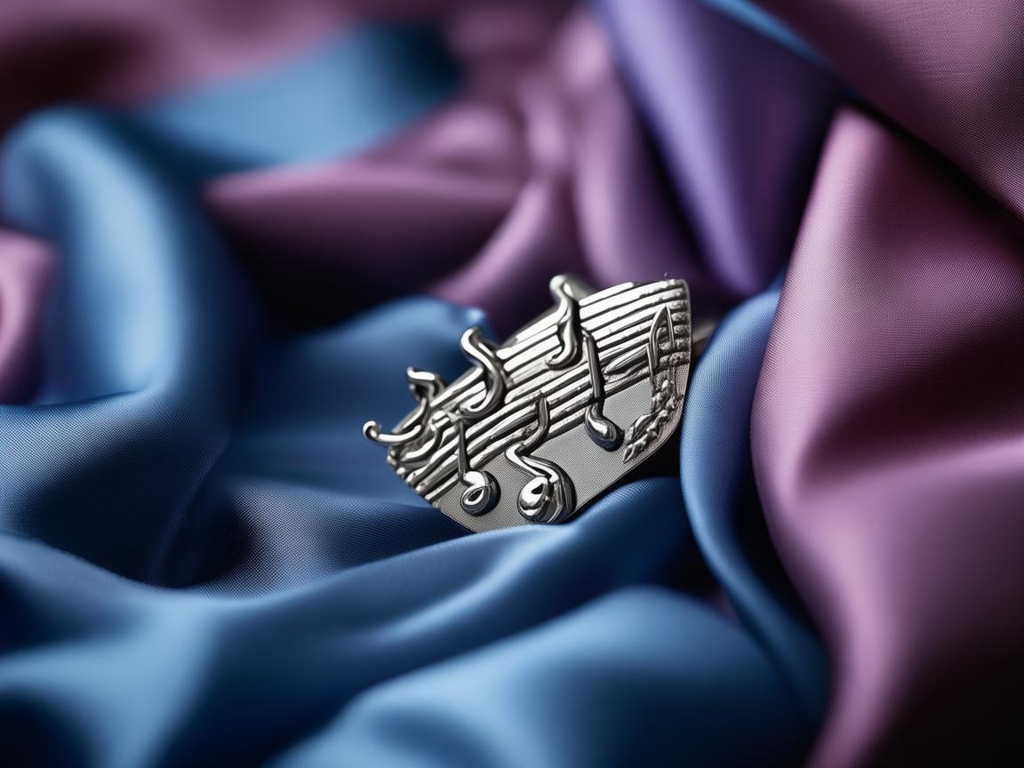 领带夹，服饰间跳动的音乐符