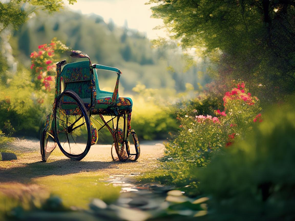 滑轮椅上的旋律畅想