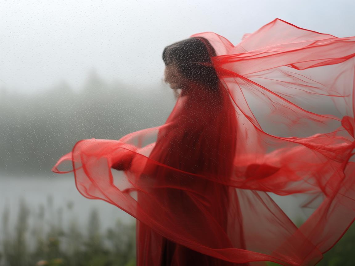 雨中旋律，雨衣奏响的乐章