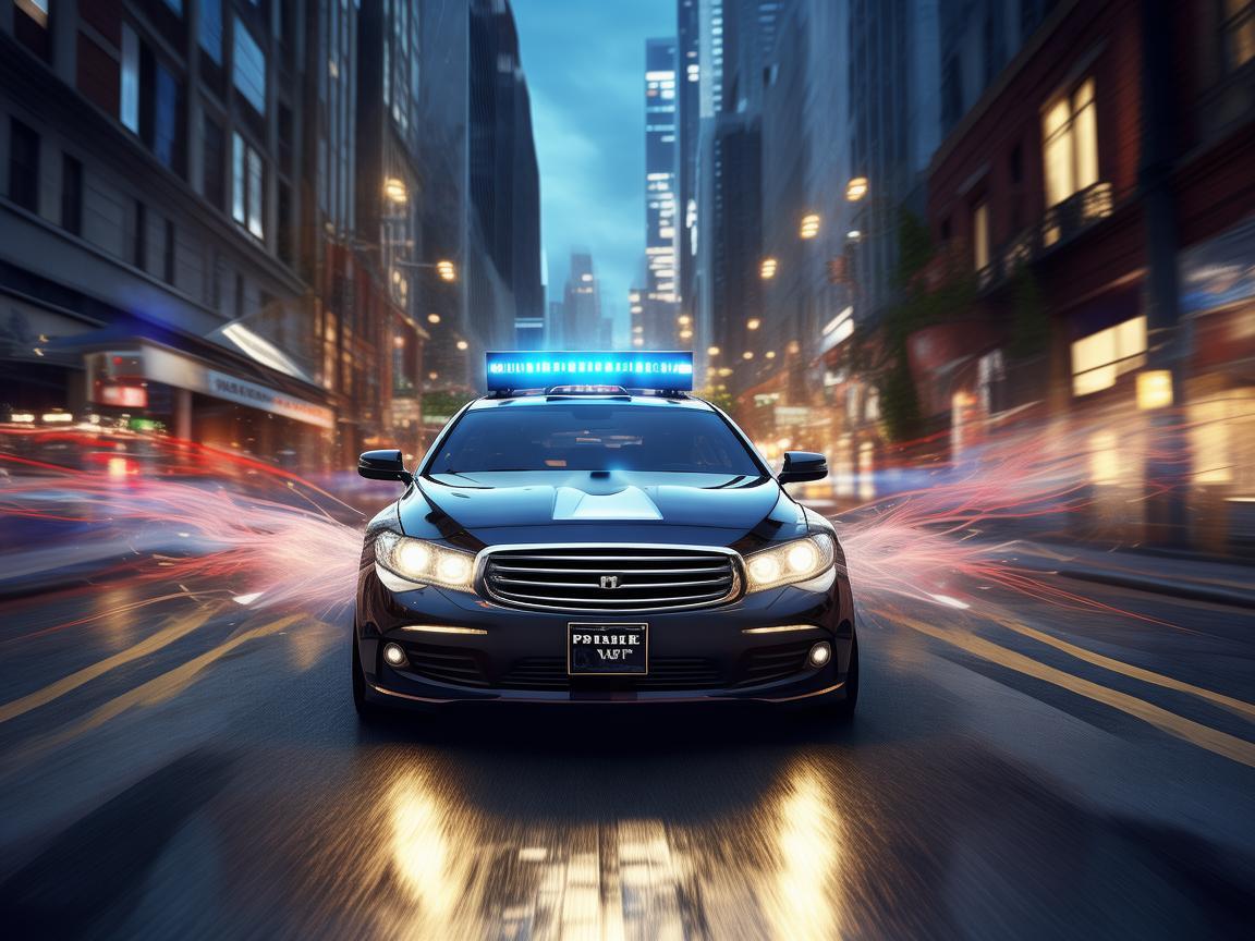 警车上的激昂旋律，正义之声的乐章