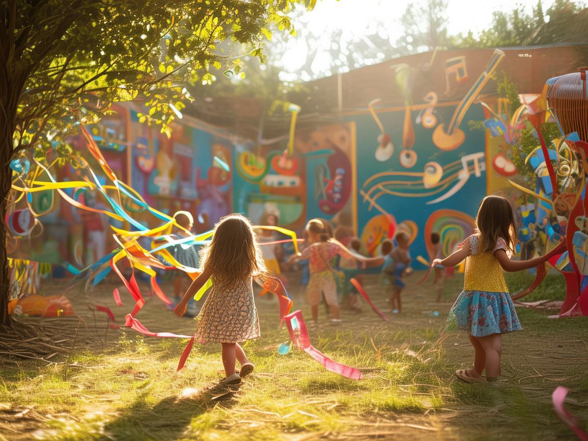 用音乐为幼儿园时光谱曲