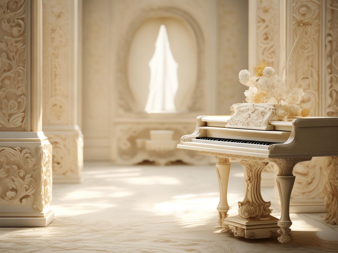 象牙饰，奏响古典音乐之韵