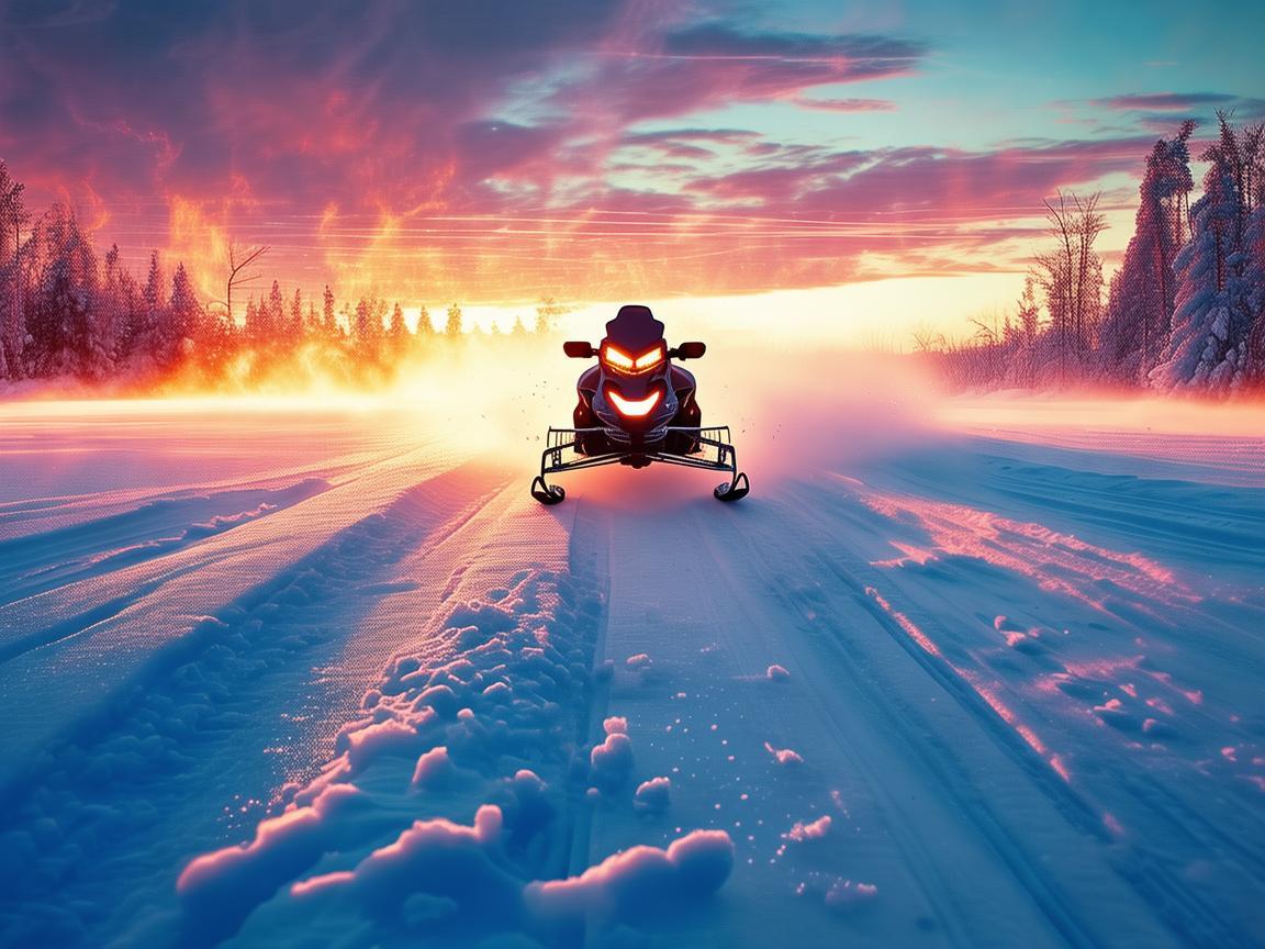 雪地摩托，奏响冰原上的激昂乐章