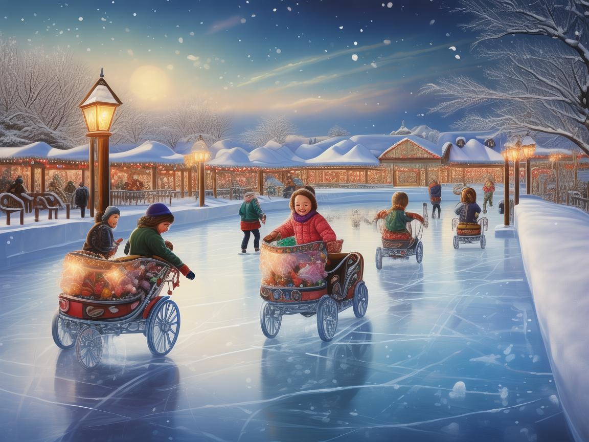 冰车，奏响冬日的欢乐乐章