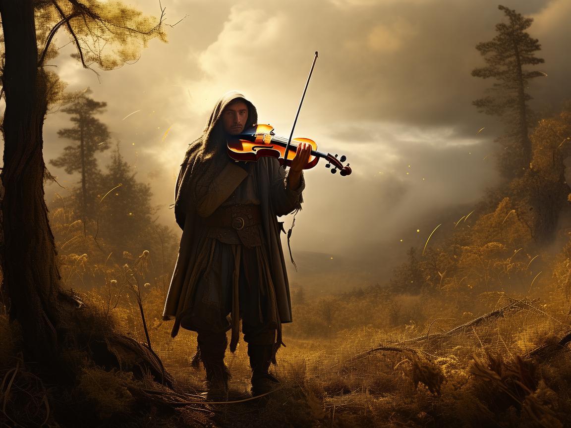 猎人与音乐，奏响荒野的激昂乐章