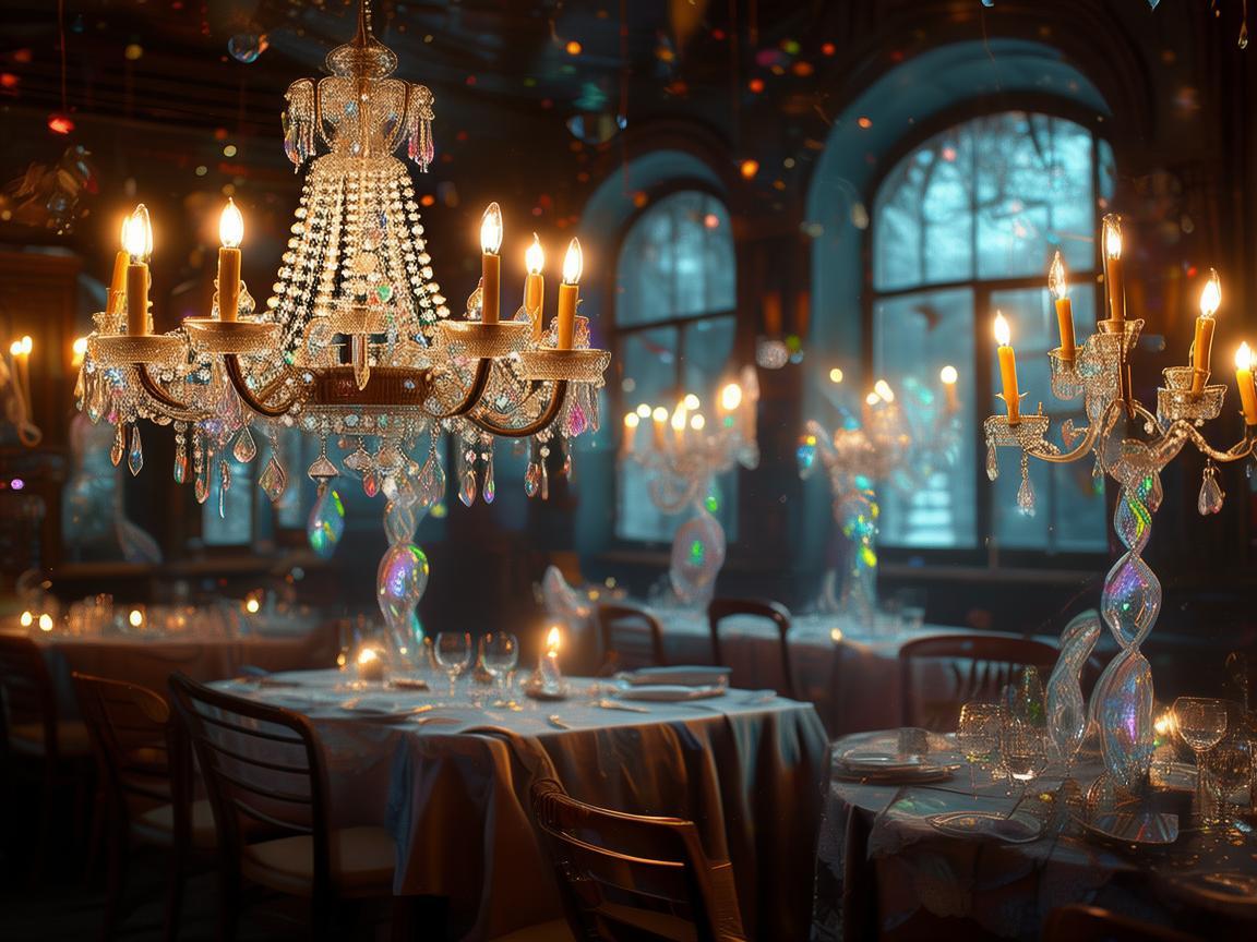 餐厅吊灯，空间中的音乐精灵