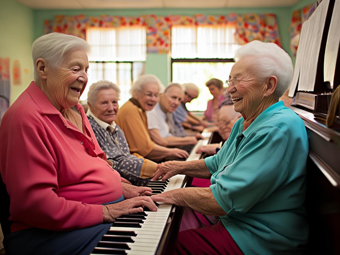 奏响养老院活动室的多彩乐章