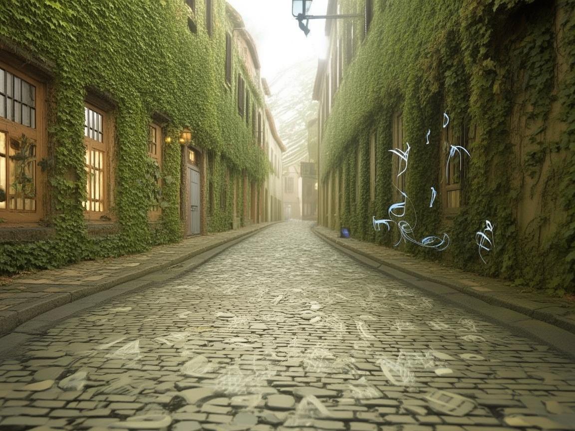 漫步于音符交织的步行街区