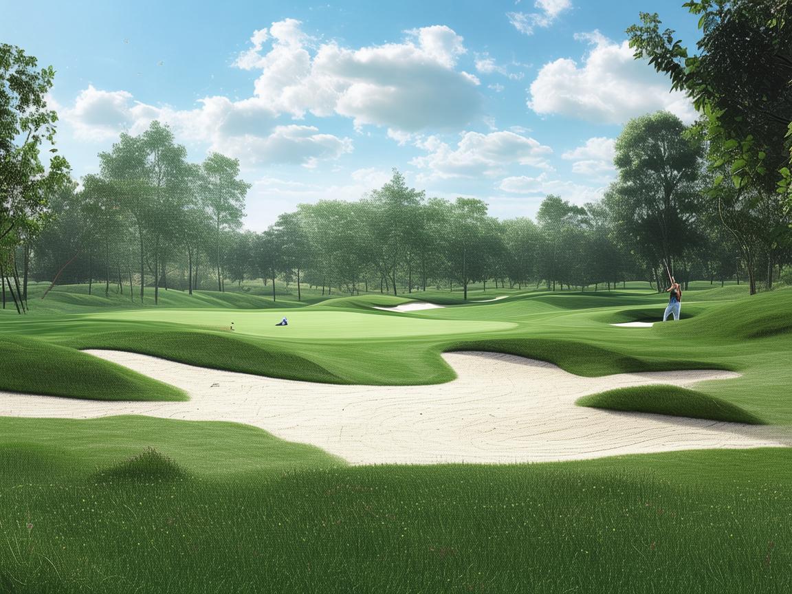 高尔夫球场，奏响自然与运动的乐章