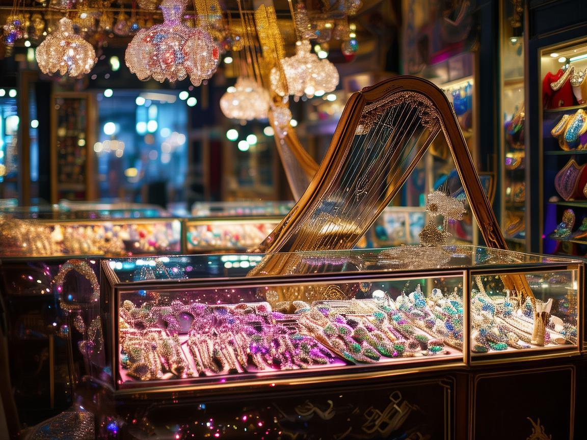 珠宝店内奏响的璀璨乐章