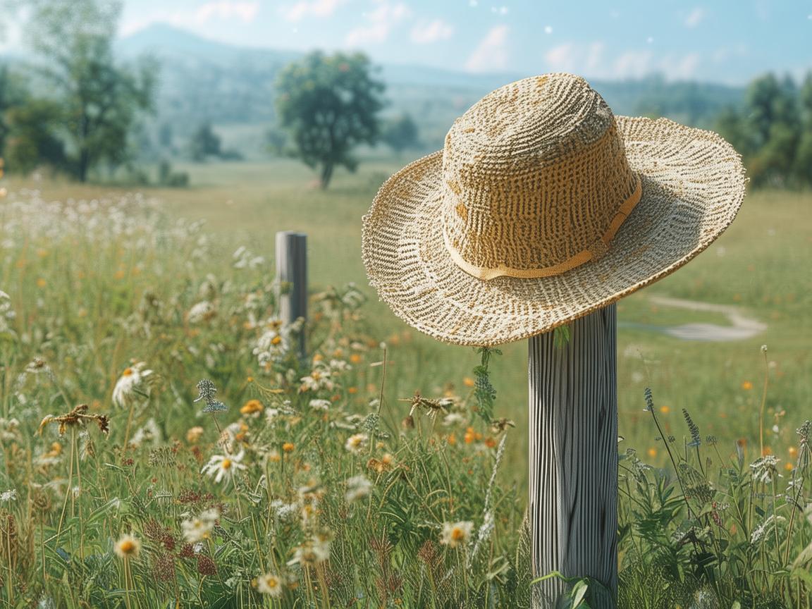 草帽，编织在旋律中的田园诗章