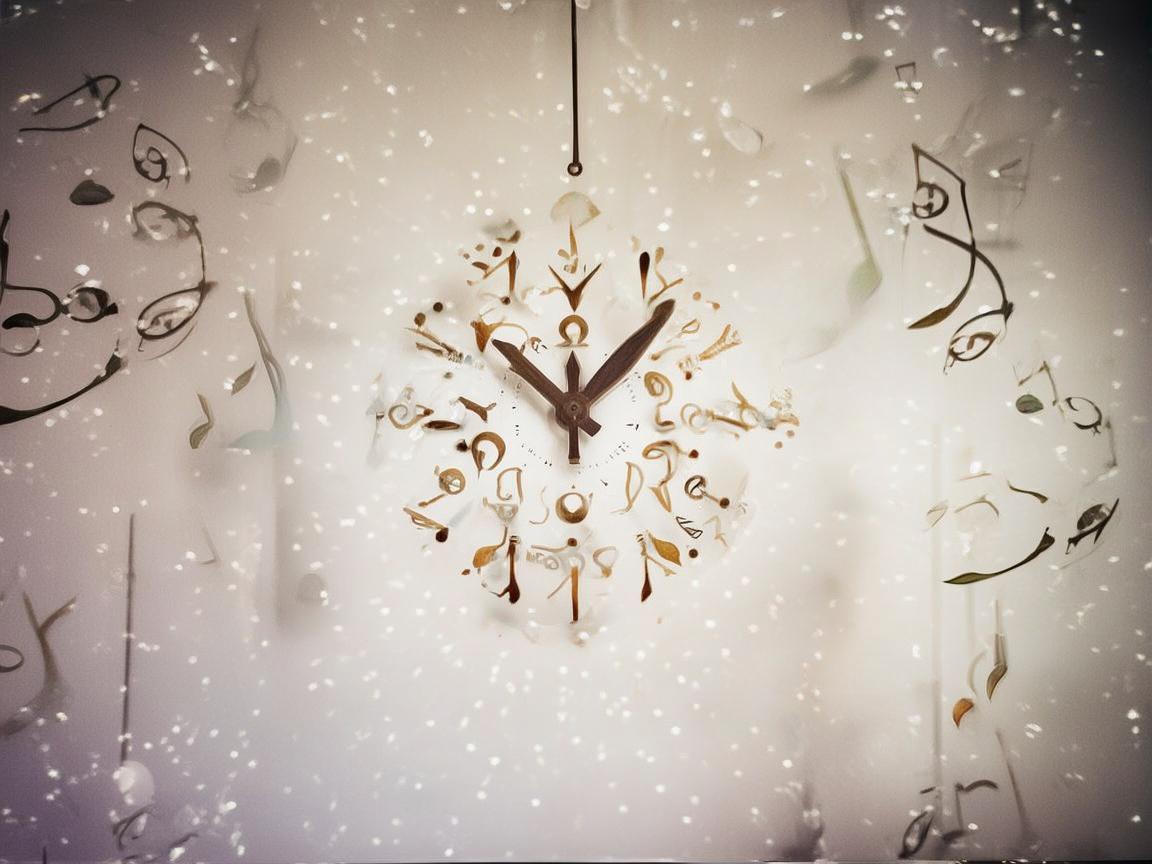 挂钟，时间流转中的音乐符号