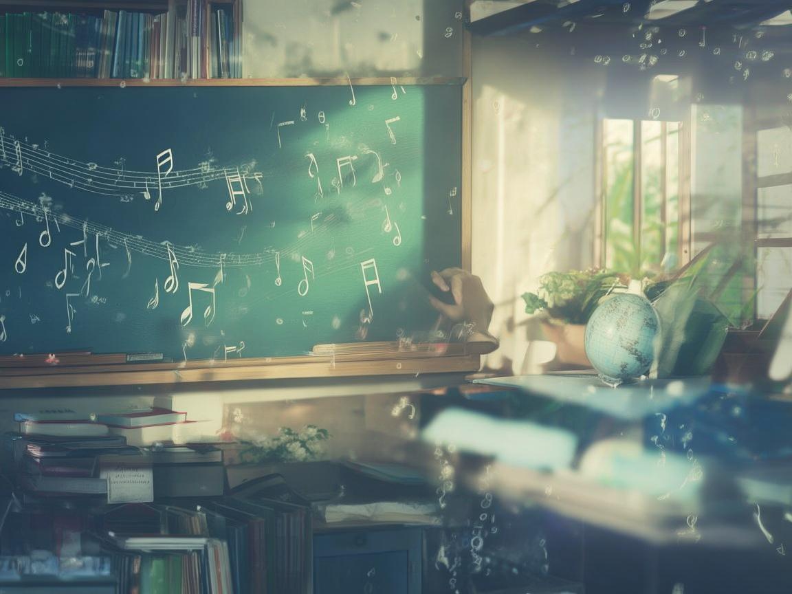 用音乐谱写教师的华章