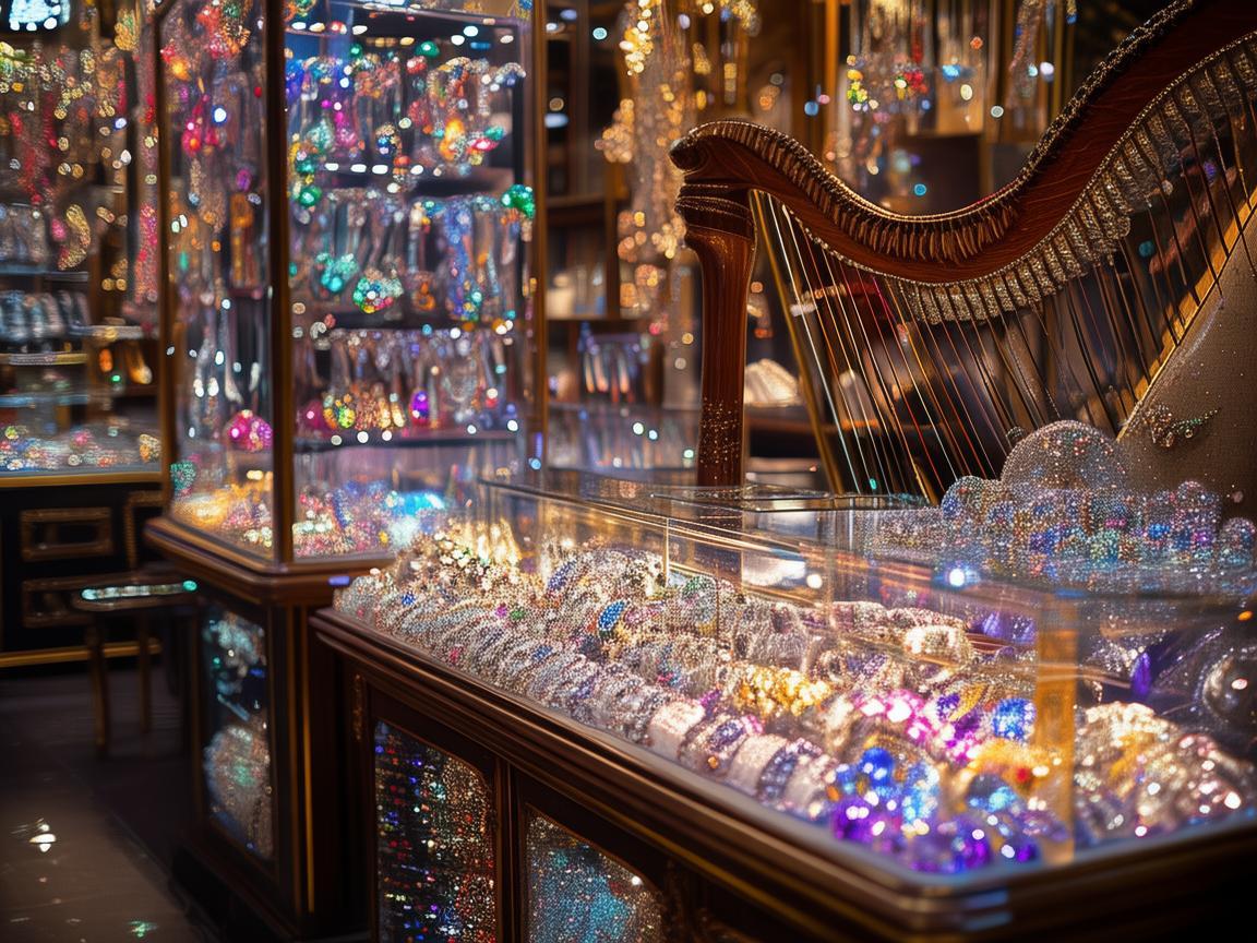 珠宝店内奏响的璀璨乐章