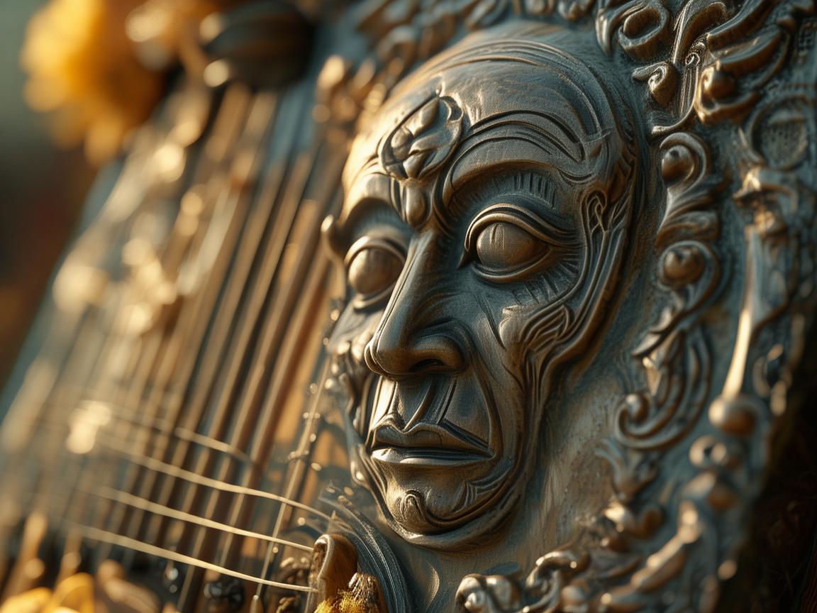 面饰，音乐表情的独特雕琢