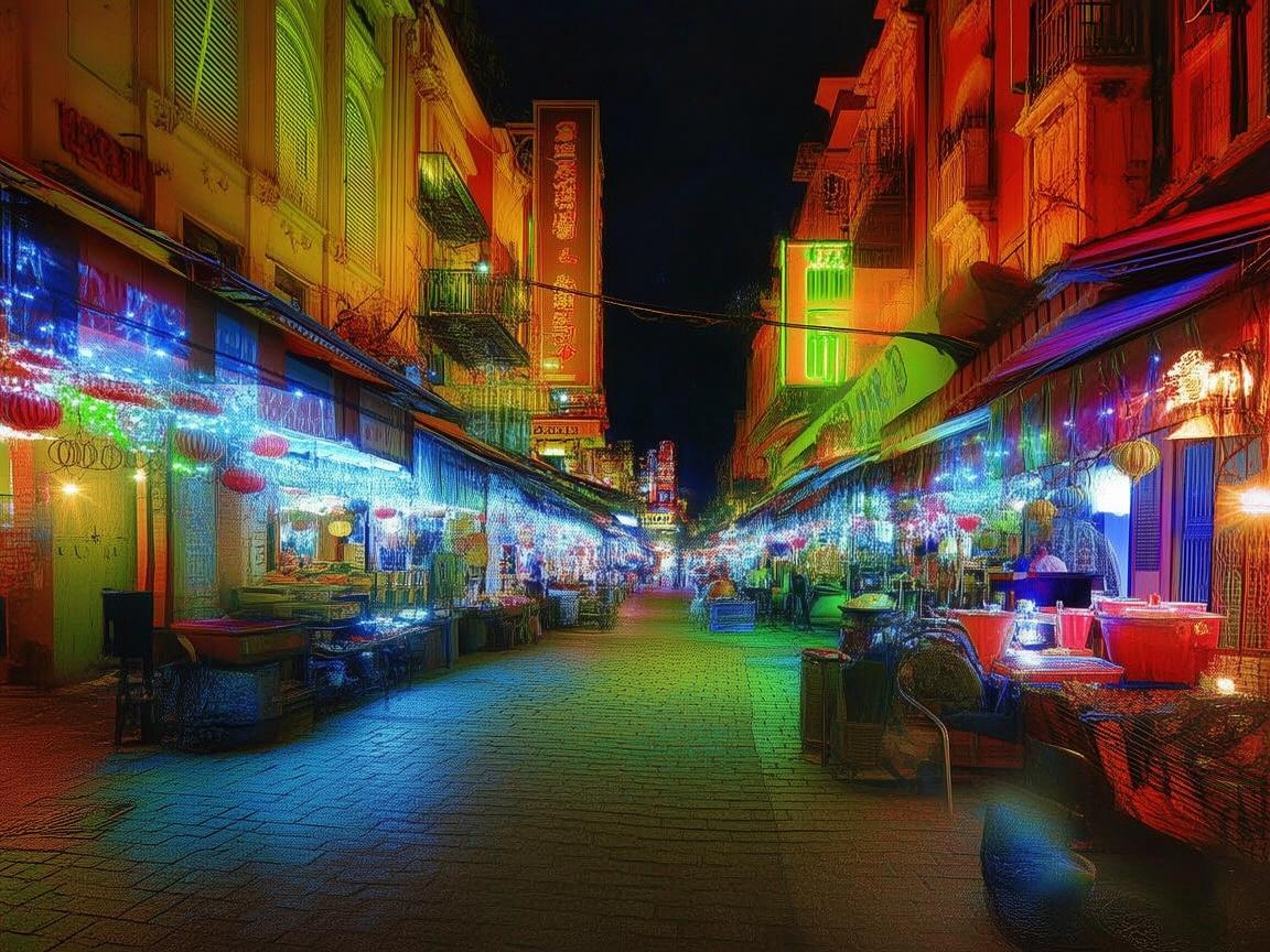 夜市街，奏响城市夜的交响乐章